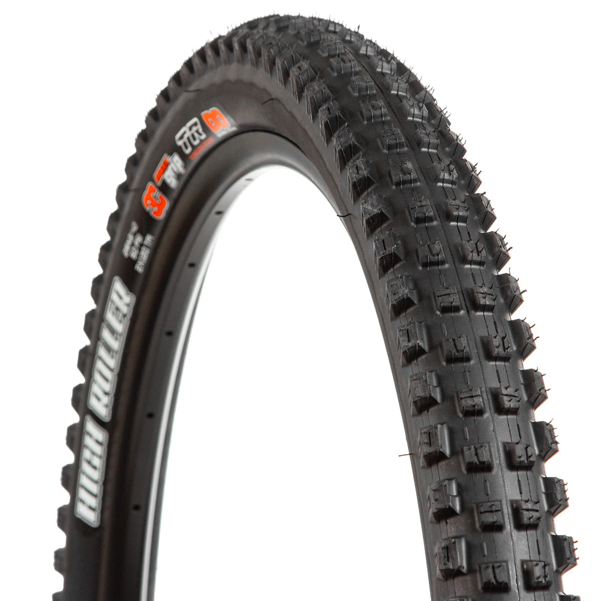 Llanta para bicicleta de montaña Maxxis High Roller R29x2.40" DD Casing 2x120 tpi 60 psi TR Pleg