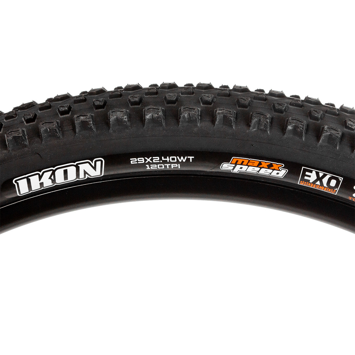 Llanta para bicicleta de montaña Maxxis Ikon R20x2.40" 120 tpi 50 psi TR Pleg