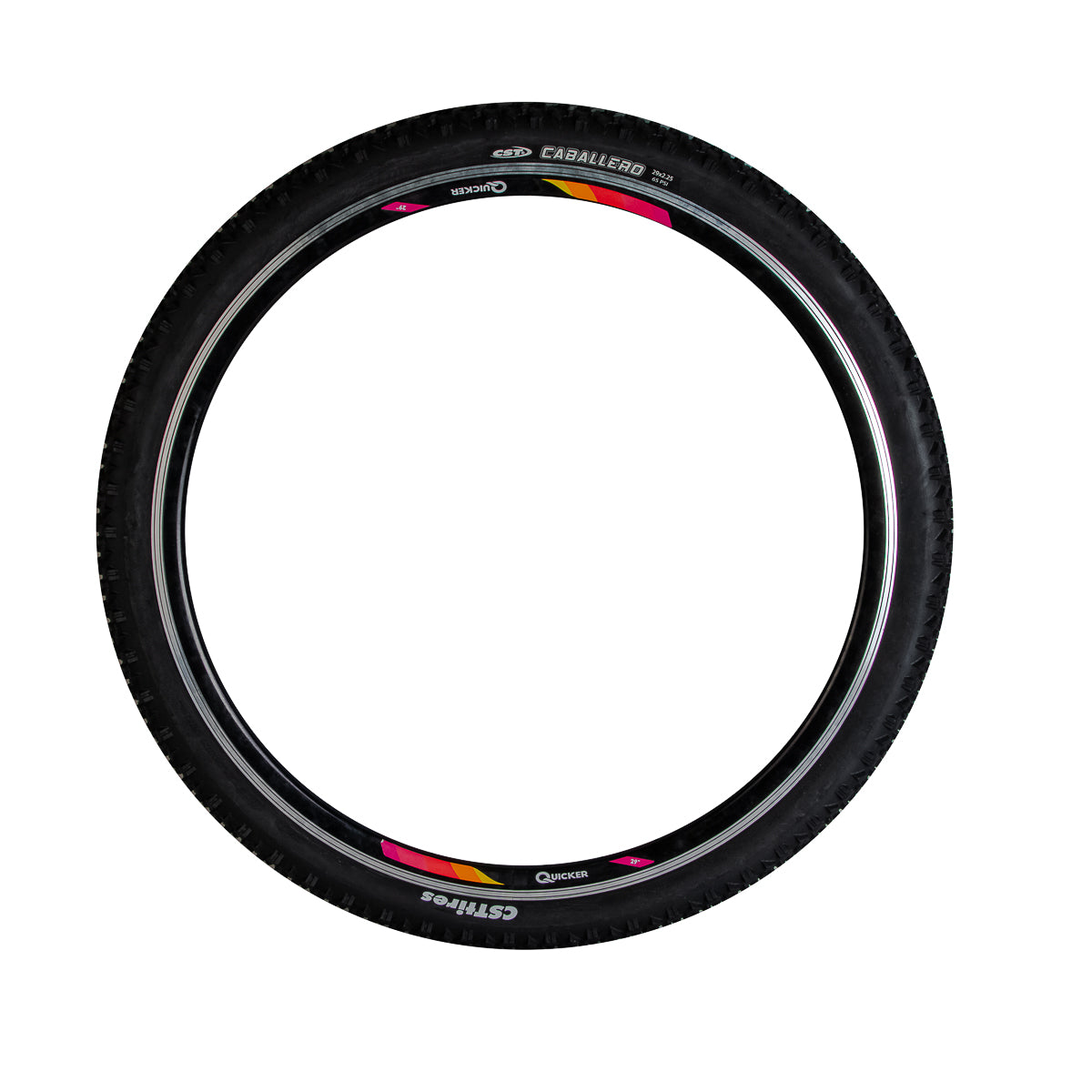 Llanta para bicicleta MTB CST Caballero R29x2.25" 65 tpi