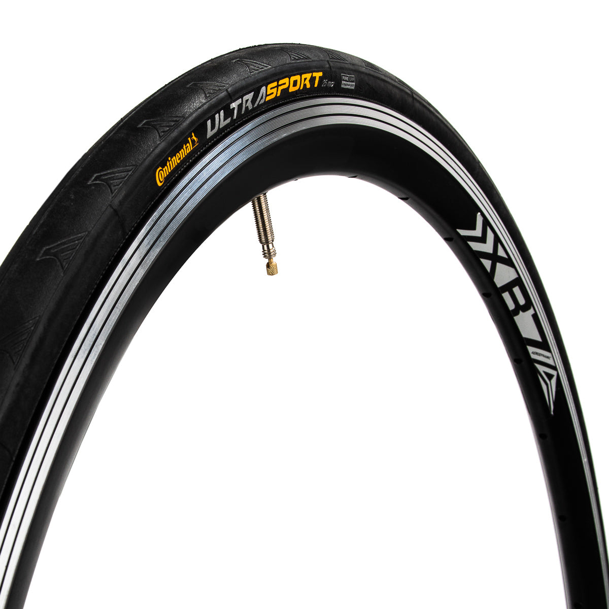 Llanta para bicicleta de ruta Continental Ultra Sport R700x25c Negro