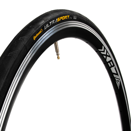 Llanta para bicicleta de ruta Continental Ultra Sport R700x25c Negro