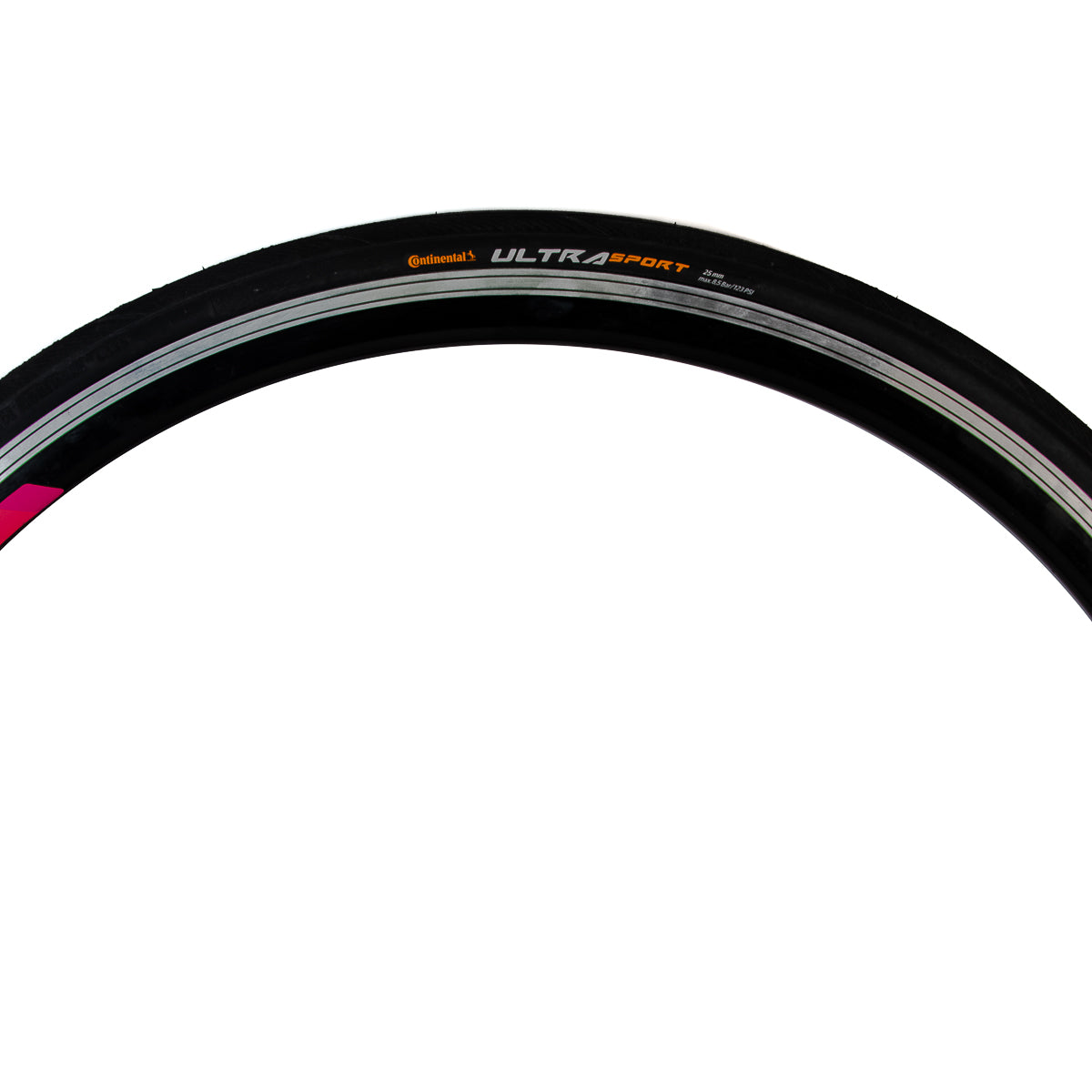 Llanta para bicicleta de ruta R700x25c Continental Ultra Sport Negro