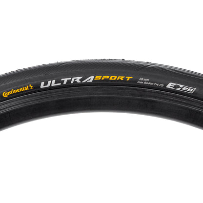 Llanta para bicicleta de ruta Continental Ultra Sport III R700x28c Negro