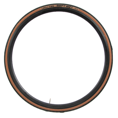 Llanta para bicicleta de ruta Deli Road Symbiosis Plegable R700x28c 100 psi 62tpi Negro-café