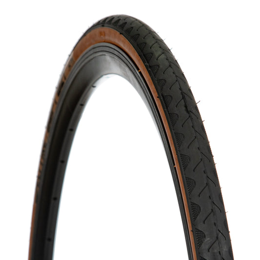 Llanta para bicicleta de ruta Deli Road Symbiosis Plegable R700x28c 100 psi 62tpi Negro-café