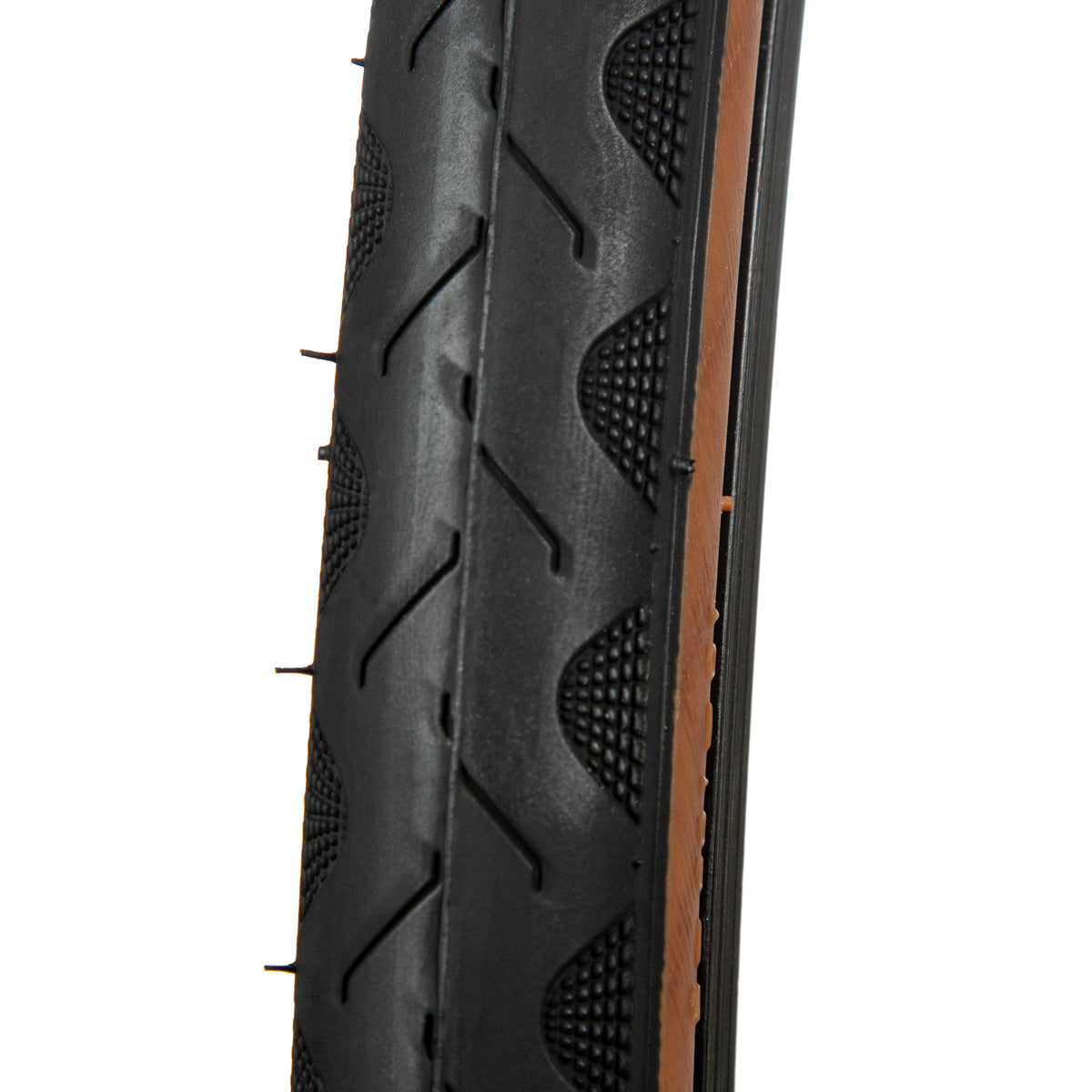 Llanta para bicicleta de ruta Deli Road Symbiosis Plegable R700x28c 100 psi 62tpi Negro-café