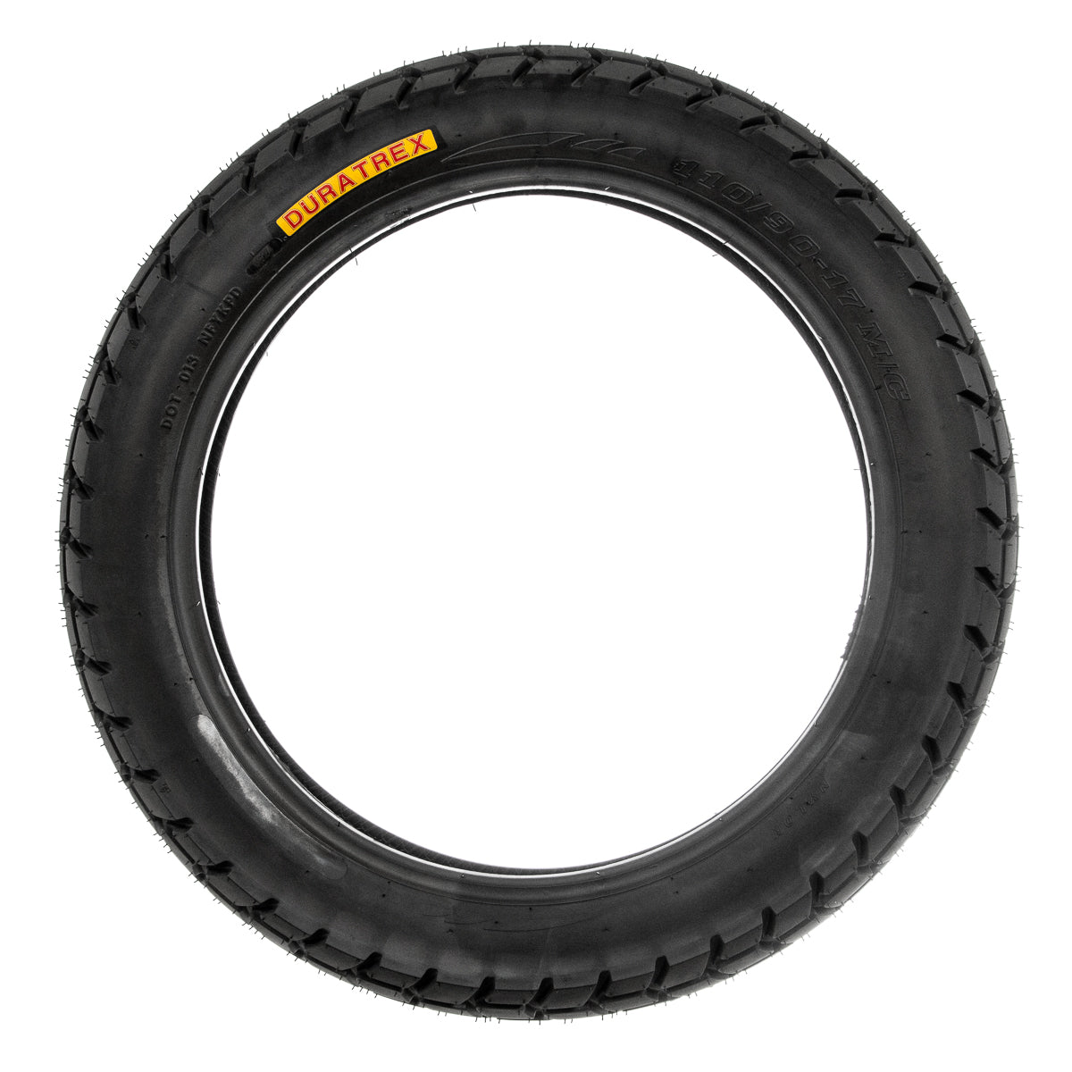 Llanta para moto 110/90/R17 66P TT Duratrex SY-M052 40psi Negro