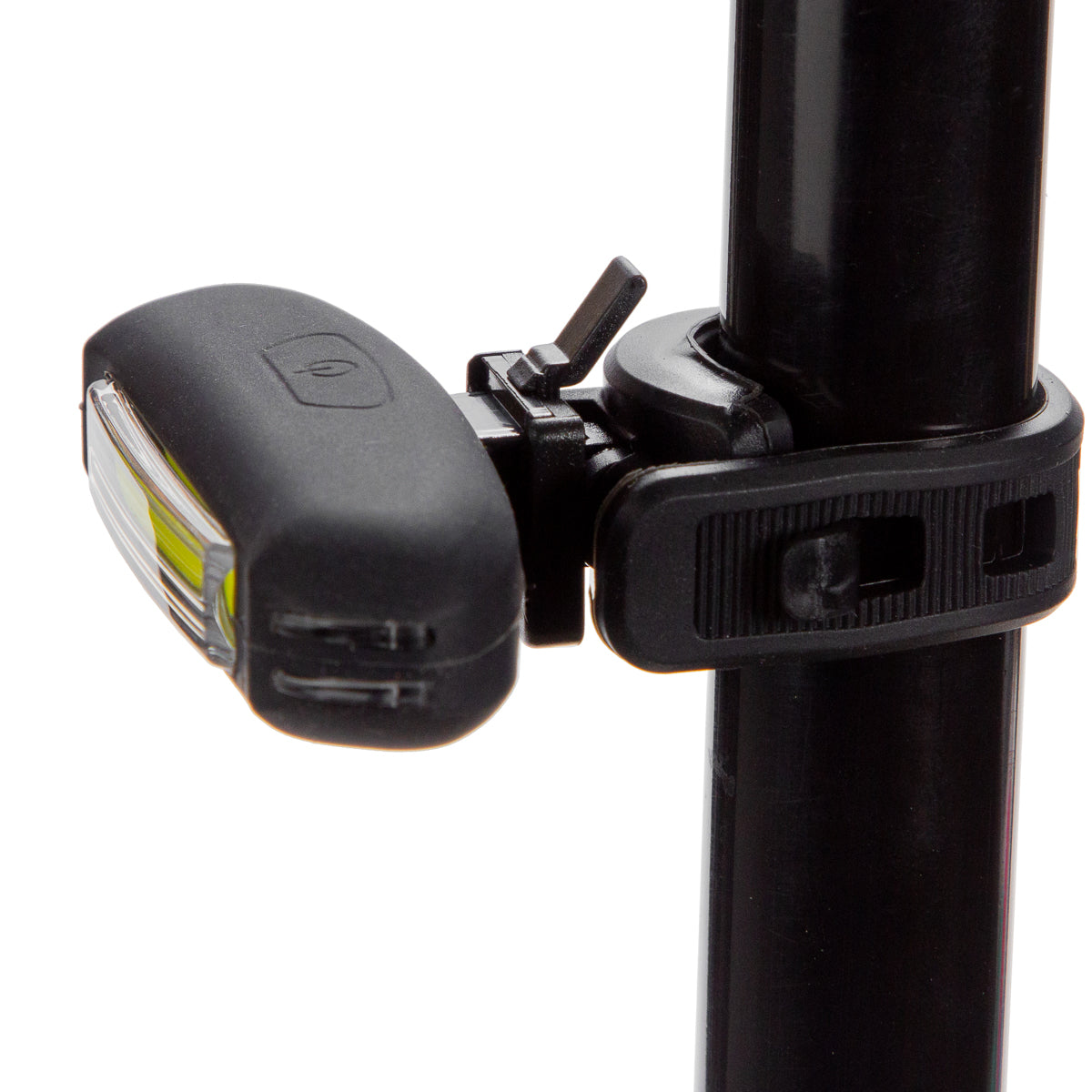 Luz trasera para bicicleta Vital Led 3 Modos 60 Lúmenes Negro-amarillo