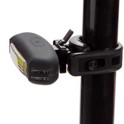 Luz trasera para bicicleta Vital Led 3 Modos 60 Lúmenes Negro-amarillo