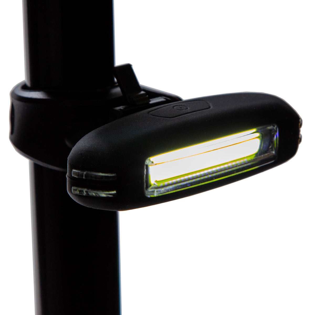 Luz trasera para bicicleta Vital Led 3 Modos 60 Lúmenes Negro-amarillo