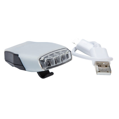 Luz delantera para bicicleta Windsor 10 lúmenes 4 funciones Blanco-negro