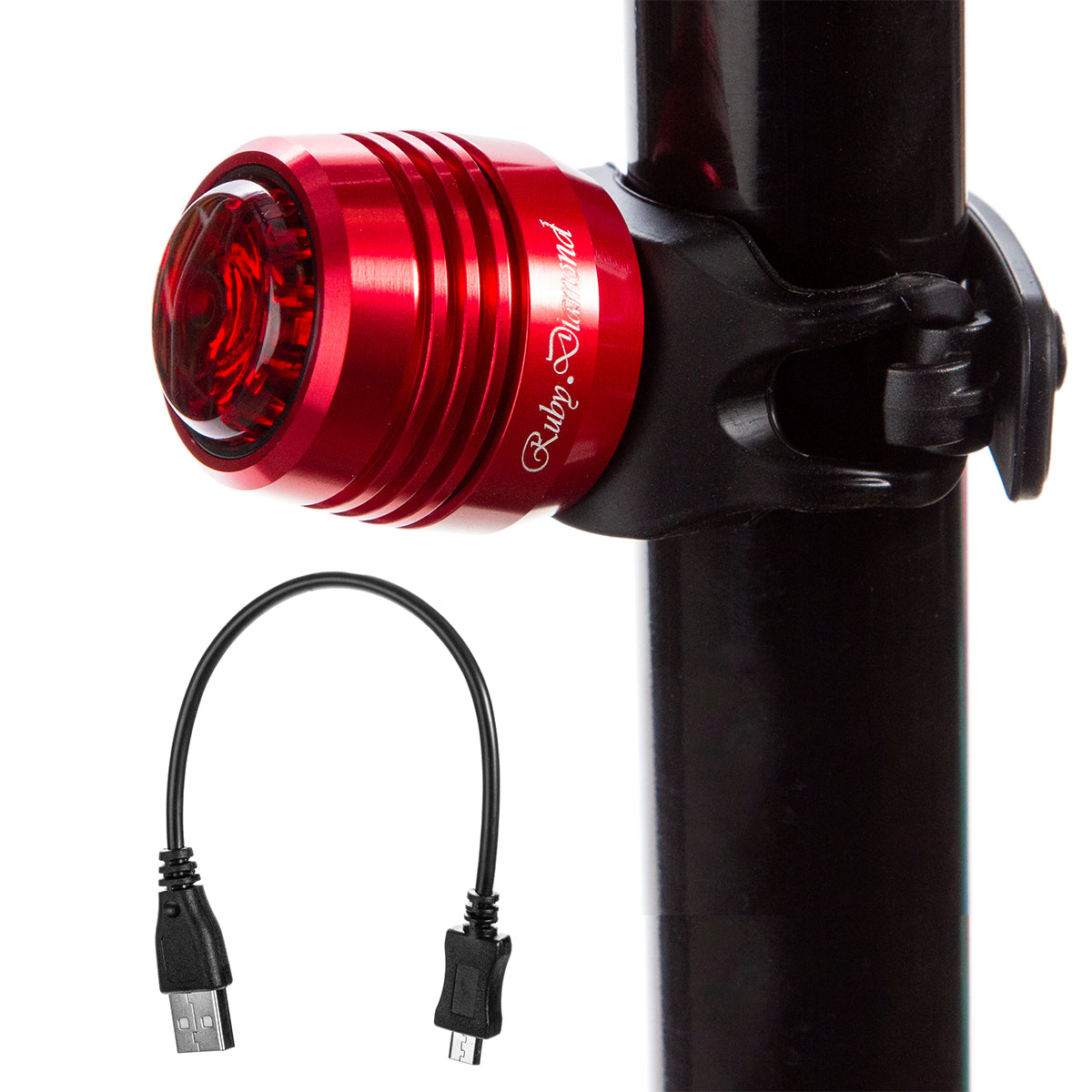 Luz trasera para bicicleta Vital Ruby Diamond 3 modos 15 lúmenes