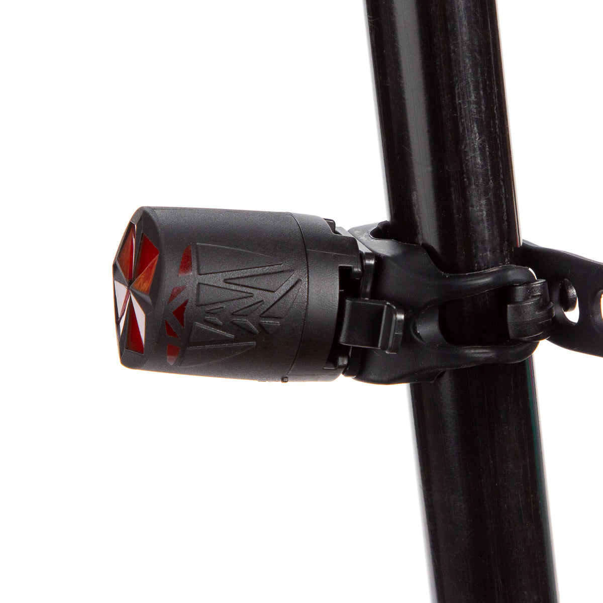 Luz trasera para bicicleta Vital Pro 2 modos Luz roja Negro-rojo