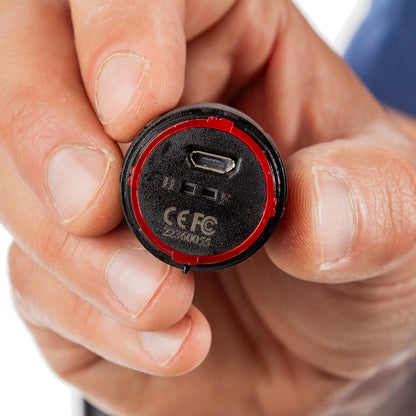 Luz trasera para bicicleta Vital Pro 2 modos Luz roja Negro-rojo