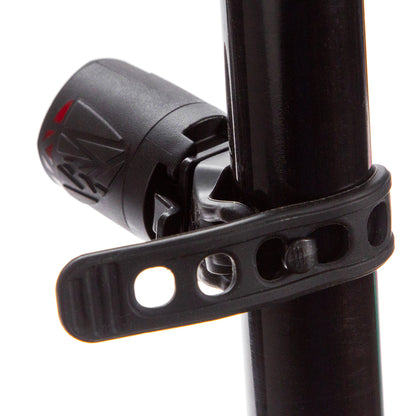 Luz trasera para bicicleta Vital Pro 2 modos Luz roja Negro-rojo