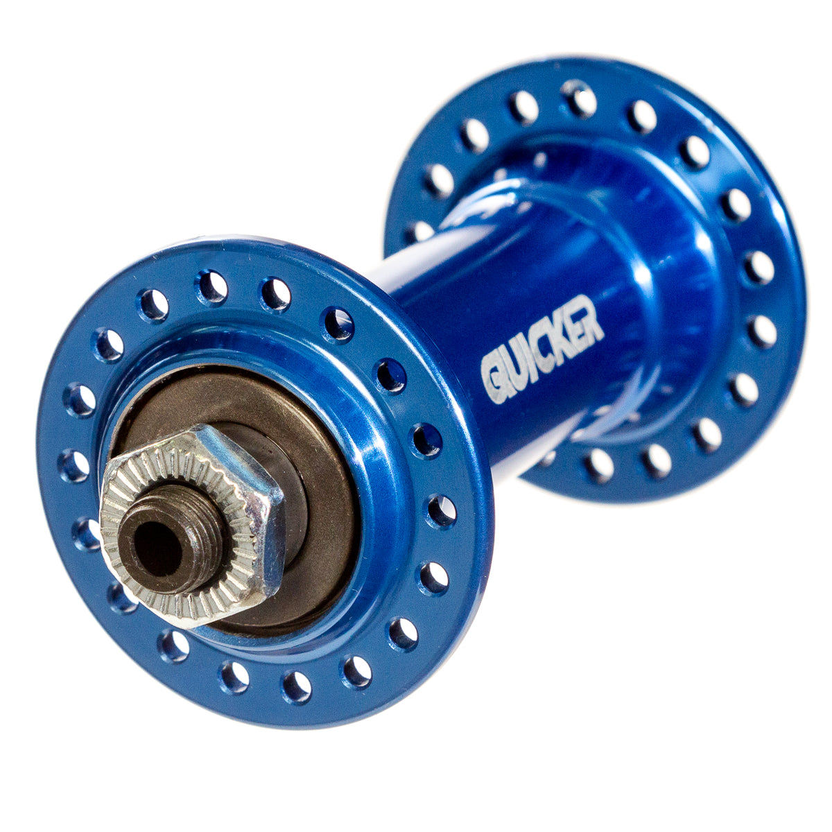 Juego de mazas para bicicleta de montaña con bloqueo 36h Quicker