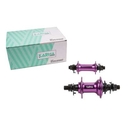 Juegos de mazas para bicicleta de montaña 32h balero sellado para cassette 10v Karma