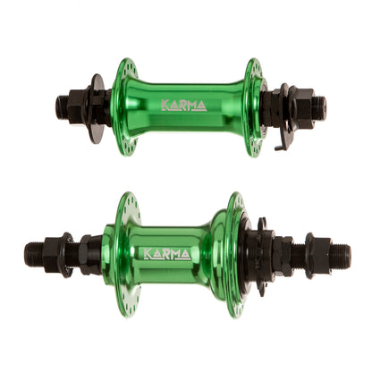 Juegos de mazas para bicicleta de montaña 32h balero sellado para cassette 10v Karma