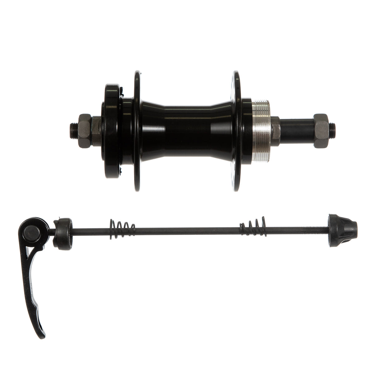 Maza trasera para bicicleta de montaña Freno disco 6T Rueda libre 36h 6-7v Negro