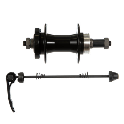 Maza trasera para bicicleta de montaña Freno disco 6T Rueda libre 36h 6-7v Negro
