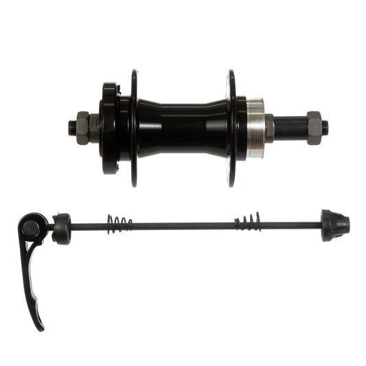 Maza trasera para bicicleta de montaña Freno disco 6T Rueda libre 36h 6-7v Negro