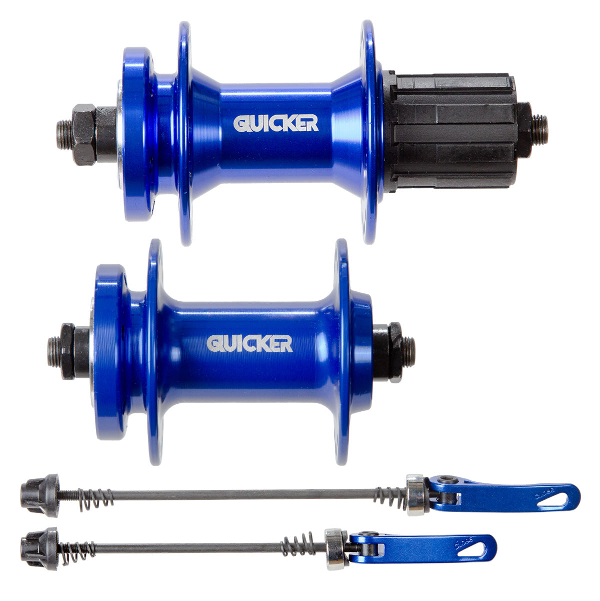 Juegos de mazas Quicker para bicicleta de montaña 36h balero sellado para cassette 10v