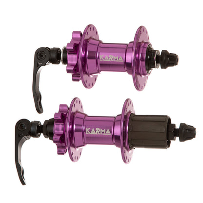 Juegos de mazas para bicicleta de montaña 32h balero sellado para cassette 10v Karma