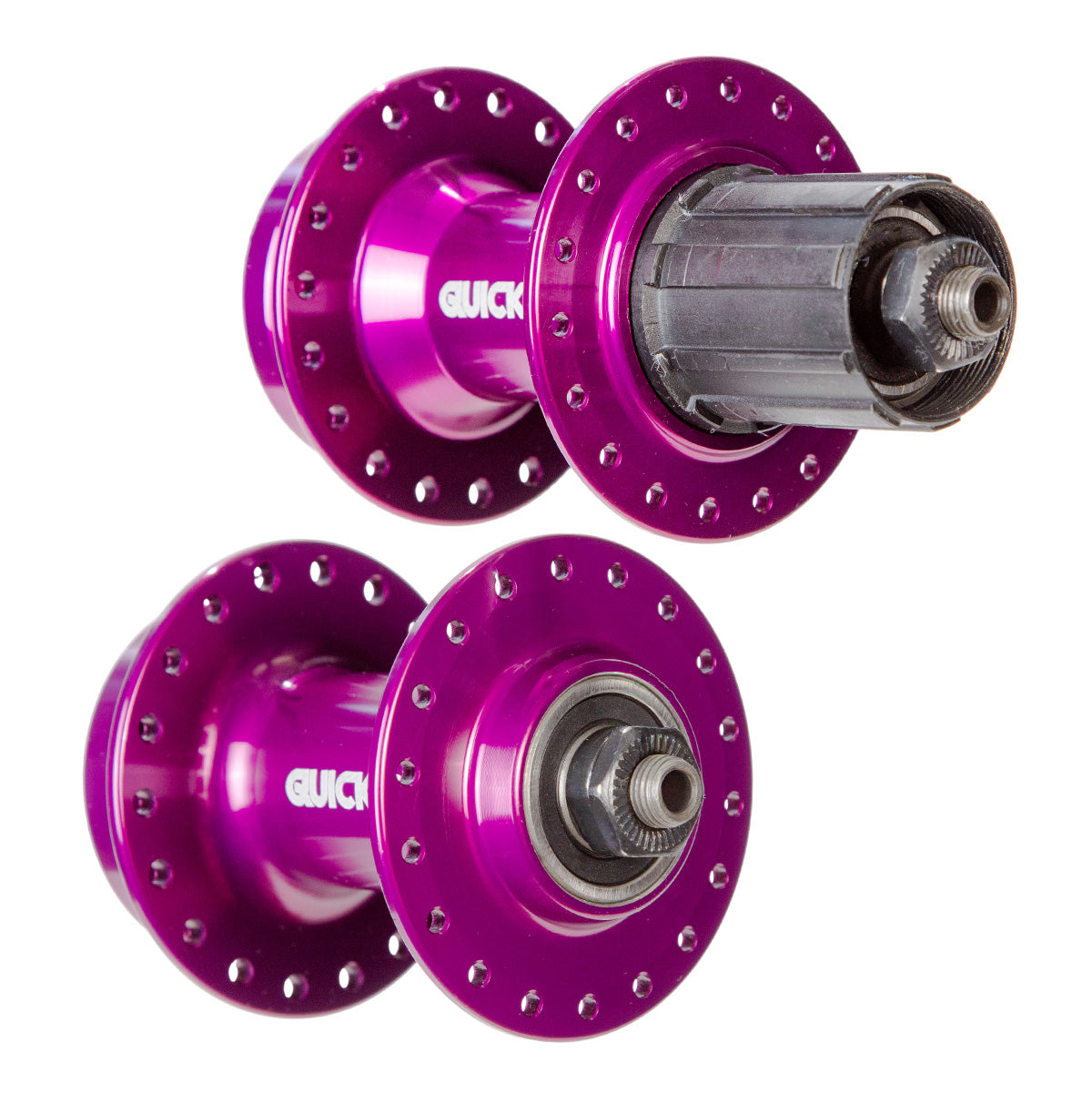 Juegos de mazas Quicker para bicicleta de montaña 36h balero sellado para cassette 10v