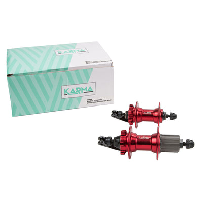 Juegos de mazas para bicicleta de montaña 32h balero sellado para cassette 10v Karma