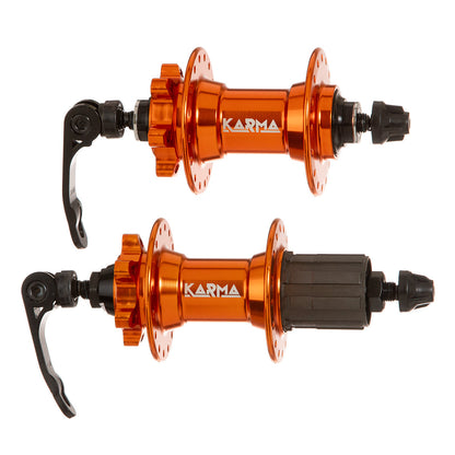Juegos de mazas para bicicleta de montaña 32h balero sellado para cassette 10v Karma