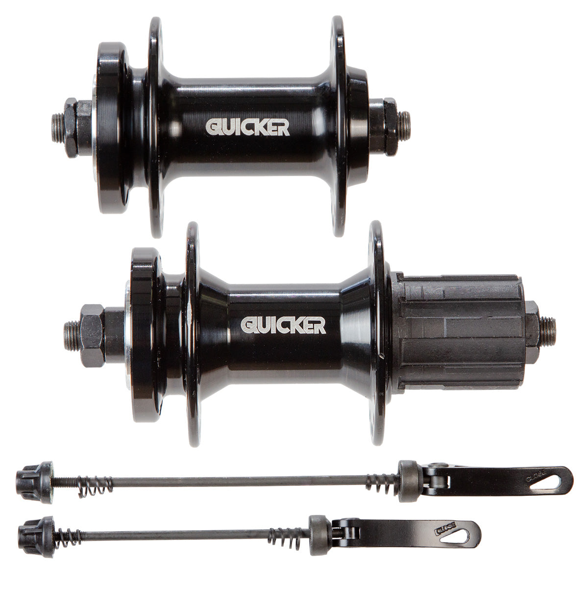Juegos de mazas Quicker para bicicleta de montaña 36h balero sellado para cassette 10v