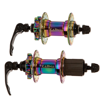 Juegos de mazas para bicicleta de montaña 32h balero sellado para cassette 10v Karma
