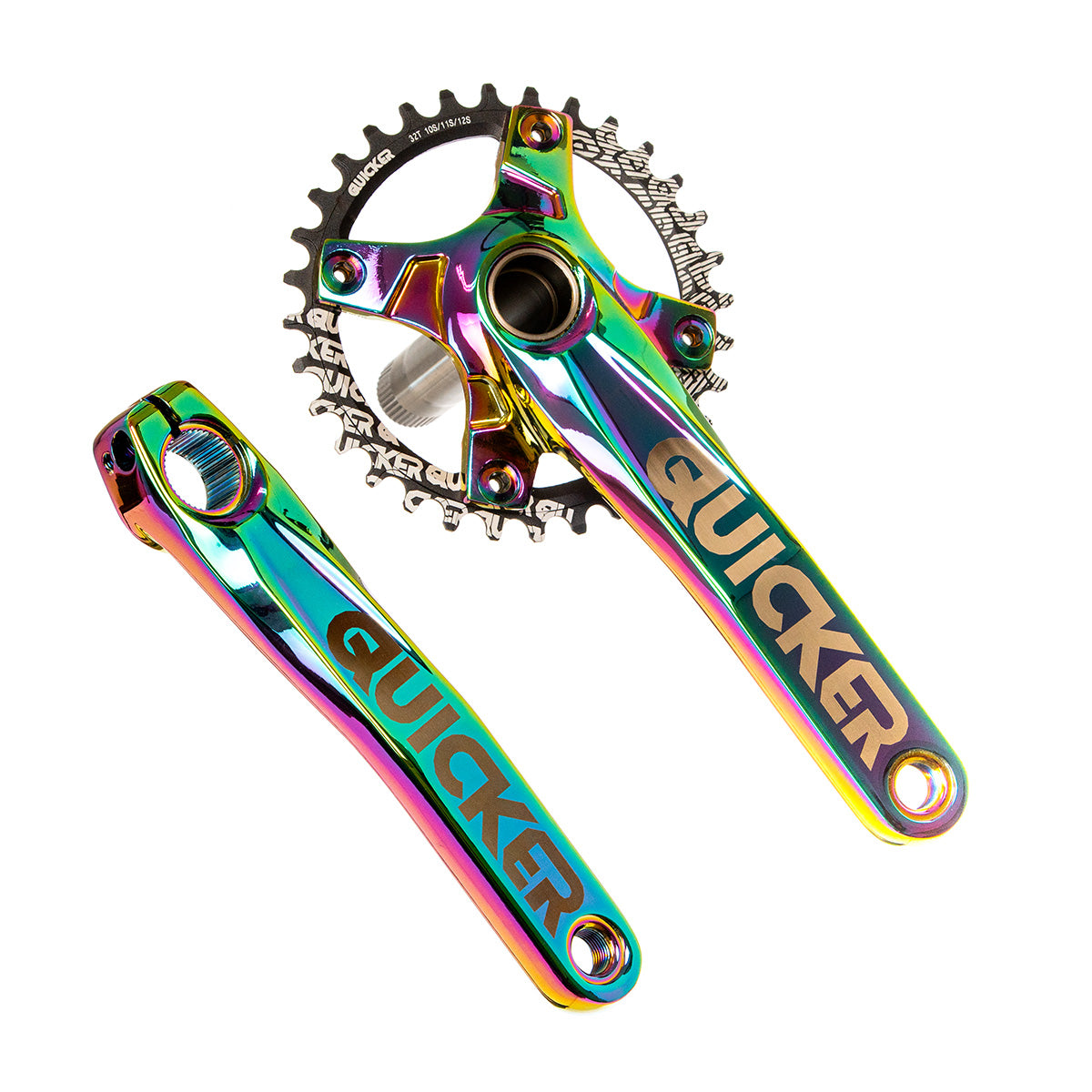 Multiplicación monoplato bicicleta MTB Quicker 32d 175mm EH 9 16