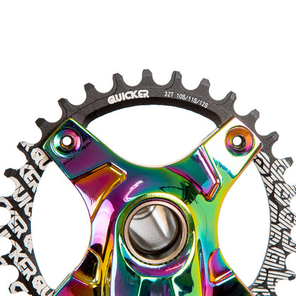 Multiplicación monoplato bicicleta MTB Quicker 32d 175mm EH 9 16