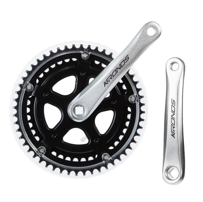 Multiplicación doble para bicicleta Kronos 7/8v 42/52d 170mm EC 9/16"