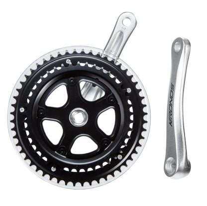 Multiplicación doble para bicicleta Kronos 7/8v 42/52d 170mm EC 9/16"