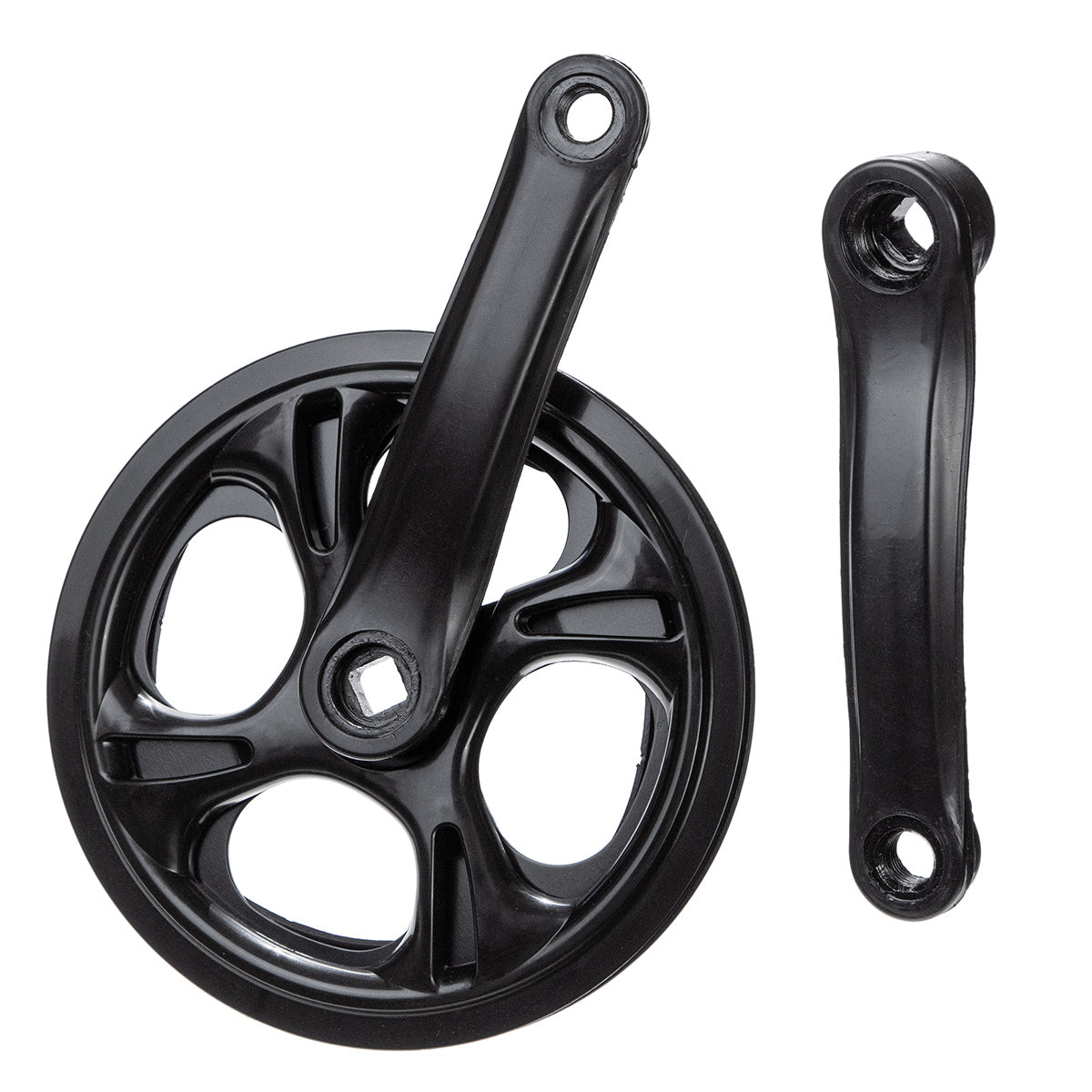 Multiplicación mono para bicicleta infantil Roller 42d 152 mm Eje cuadrado 9/16" Negro