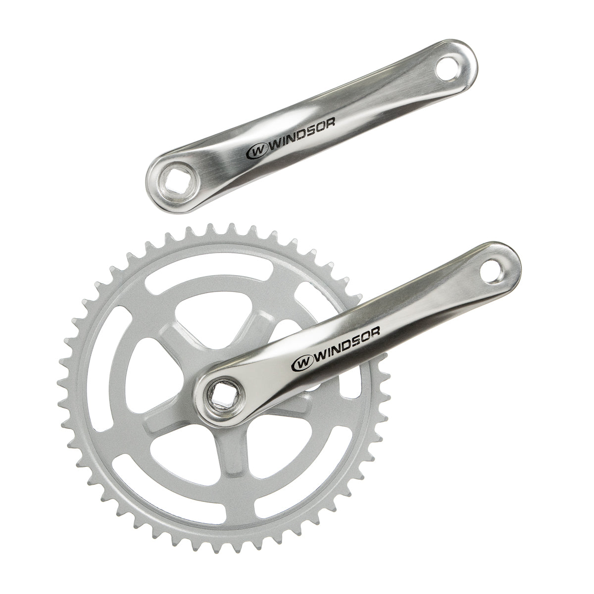 Multiplicación monoplato para bicicleta urbana Windsor 6v 48d 170mm 9/16" EC Al/Ac