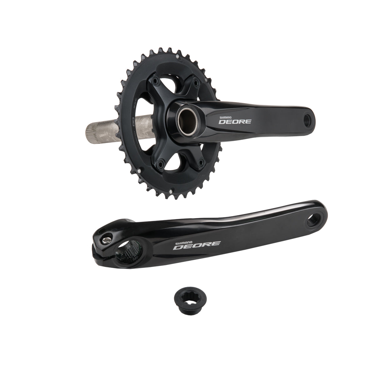 Multiplicación doble para bicicleta Shimano Deore Eje hueco 26 36d 10v