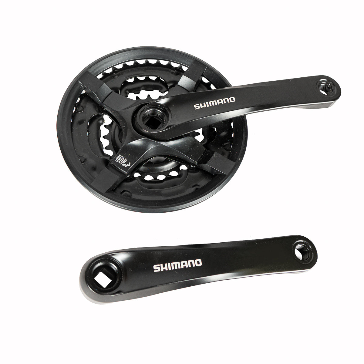 Multiplicación triple para bicicleta Shimano FC TY501 E C 24/34/42d 6/8v
