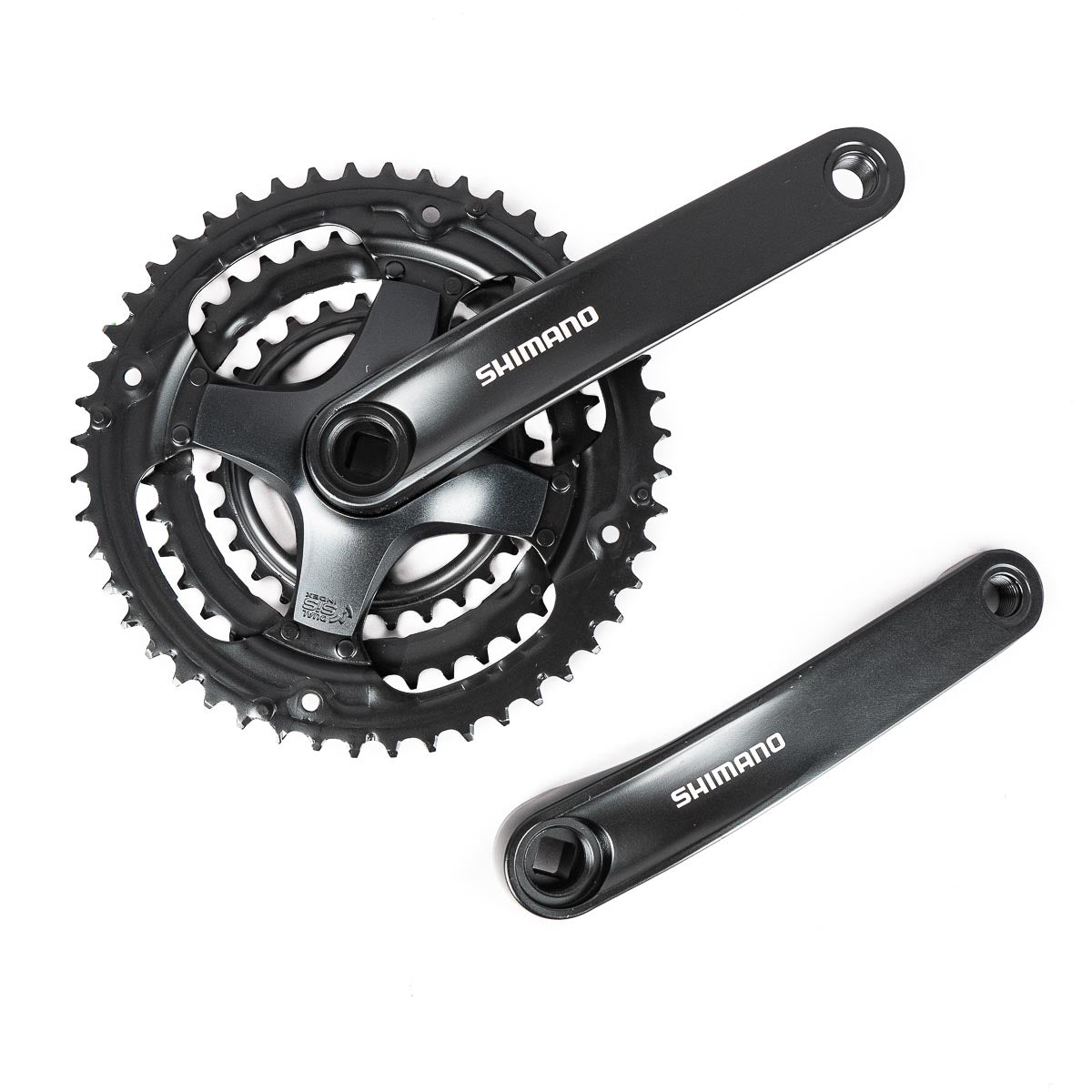 Multiplicación triple para bicicleta Shimano FC TY301 E C 28/38/48d 6/8v
