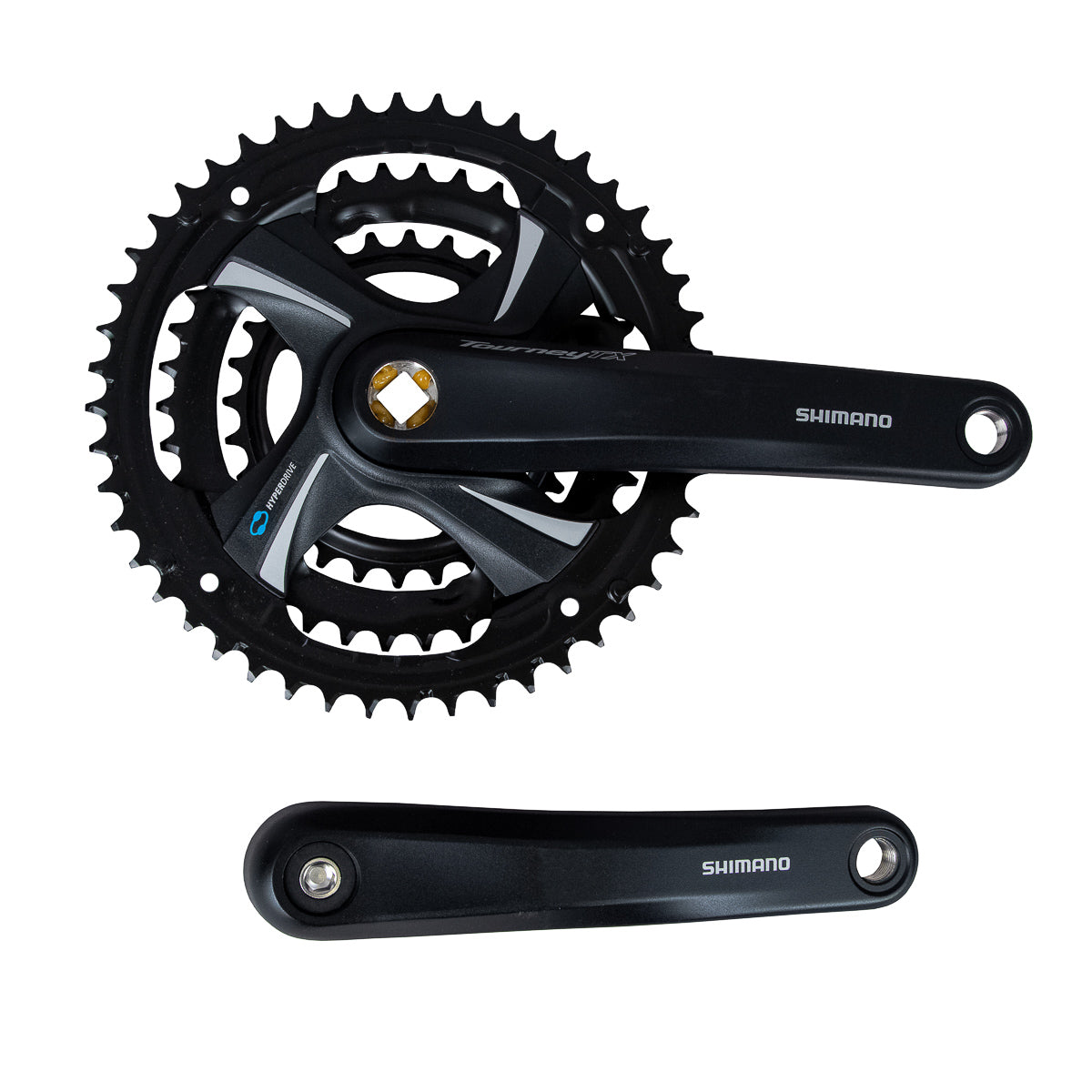 Multiplicación triple para bicicleta Shimano FC TX801 E C sc 28/38/48d 6/8v