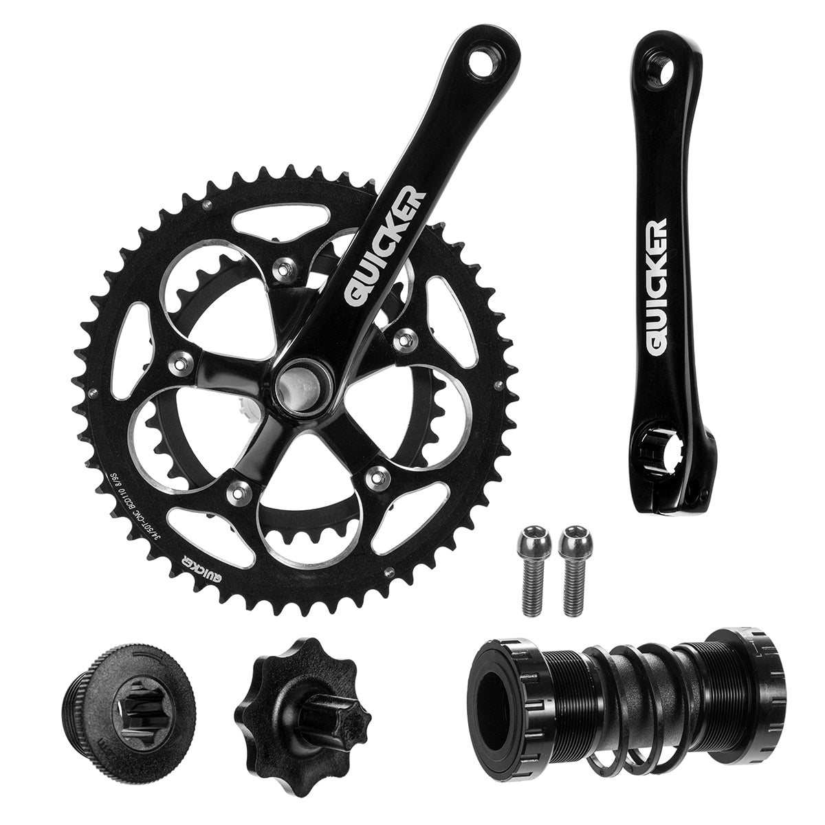 Multiplicación doble para bicicleta de ruta Quicker Compact 34 50d 170mm EH