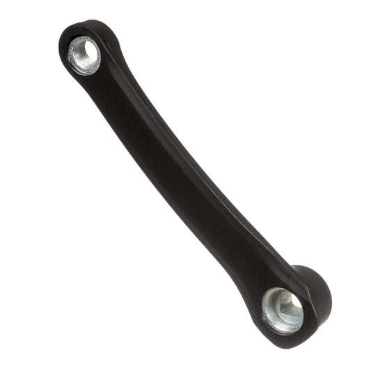 Biela izquierda para multiplicación de bicicleta 170mm Eje cuadrado 9/16" Negro