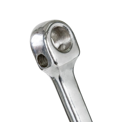 Biela izquierda para multiplicación de bicicleta 170mm Cuña 1/2" Cromado