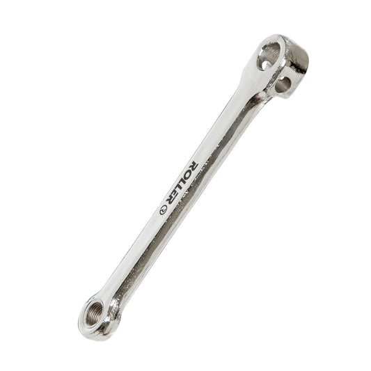 Biela izquierda para bicicleta Roller Eje redondo 165 mm