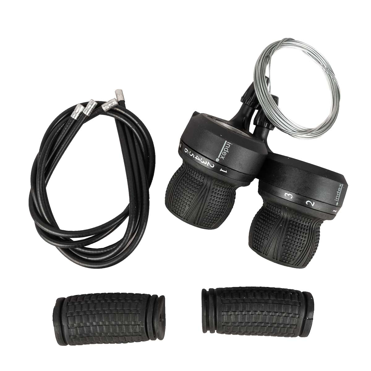 Palancas de cambio para bicicleta de montaña Roller Index 3x7v Puño