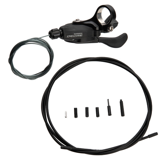 Palanca de cambio para bicicleta de montaña Shimano Deore SL-M4100-R 10v Derecha Negro