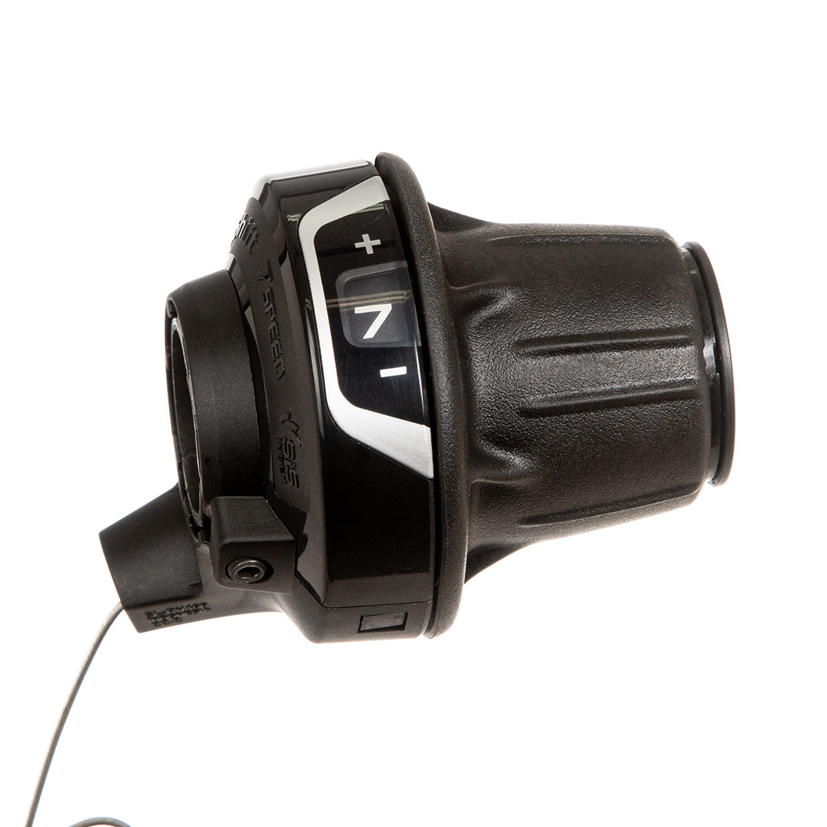 Palanca de cambio de puño para bicicleta Shimano Tourney SL-RV400-7R Derecha Negro