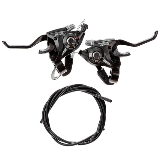 Palancas de freno y cambio para bicicleta de montaña Saiguan 3x7v
